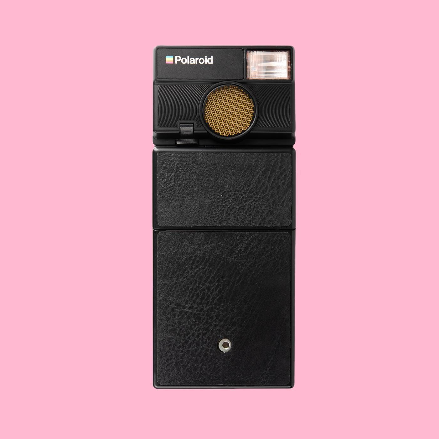 Polaroid 680 slr instant camera vintage folding slr | sonar autofocus + flash | refurbished classic for 600 film - Vintage Polaroid Instant Cameras