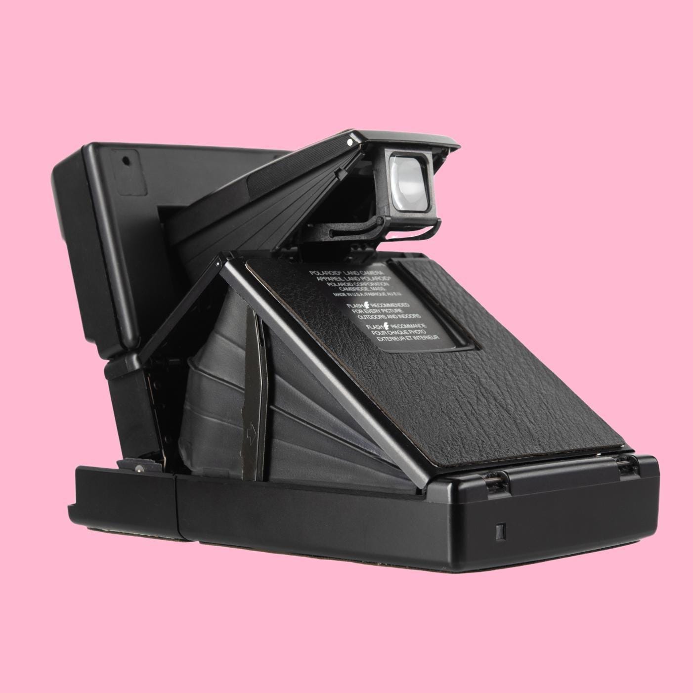 Polaroid 680 slr instant camera vintage folding slr | sonar autofocus + flash | refurbished classic for 600 film - Vintage Polaroid Instant Cameras