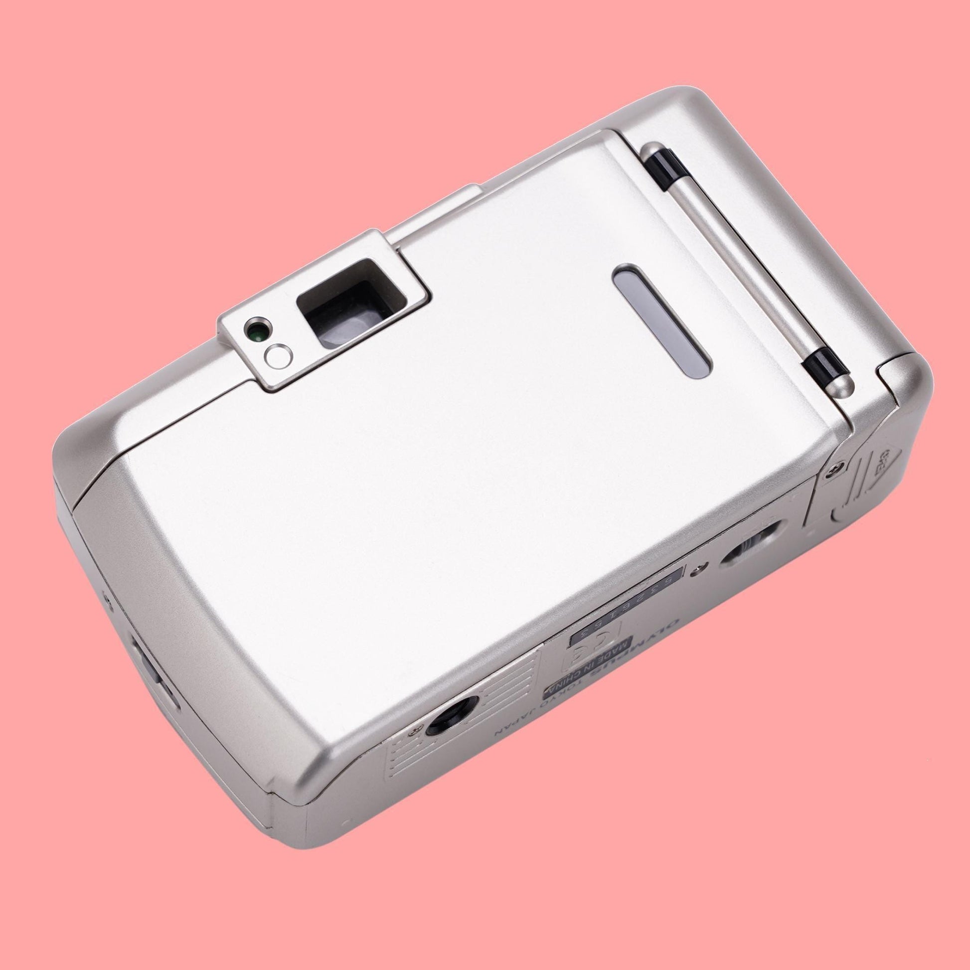 Olympus trip 505 silver add your text  | compact 35mm film camera | point and shoot | tested  working | vintage camera - Vintage Polaroid Instant Cameras