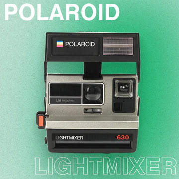Polaroid Lightmixer 630 – Vintage 1980s Instant Film Camera | Classic Collectible Polaroid 600 - Vintage Polaroid Instant Cameras