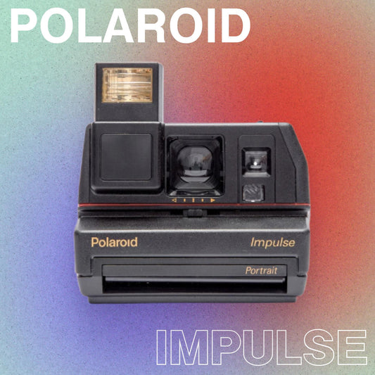 Polaroid Impulse Instant Film Camera – Vintage 600 Camera, Autofocus Retro Camera for Photo Shoots & Gifts