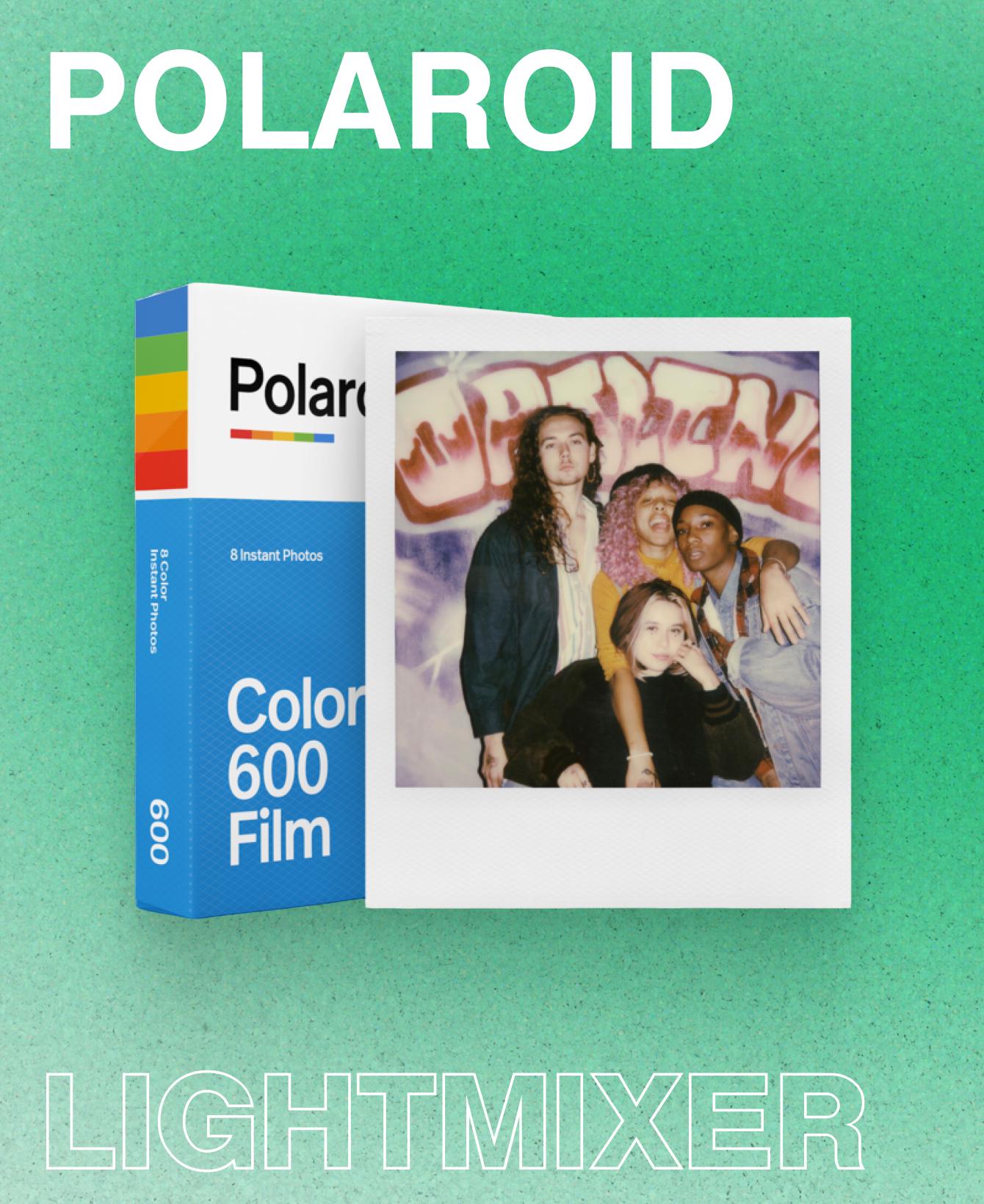 Polaroid Lightmixer 630 – Vintage 1980s Instant Film Camera | Classic Collectible Polaroid 600 - Vintage Polaroid Instant Cameras