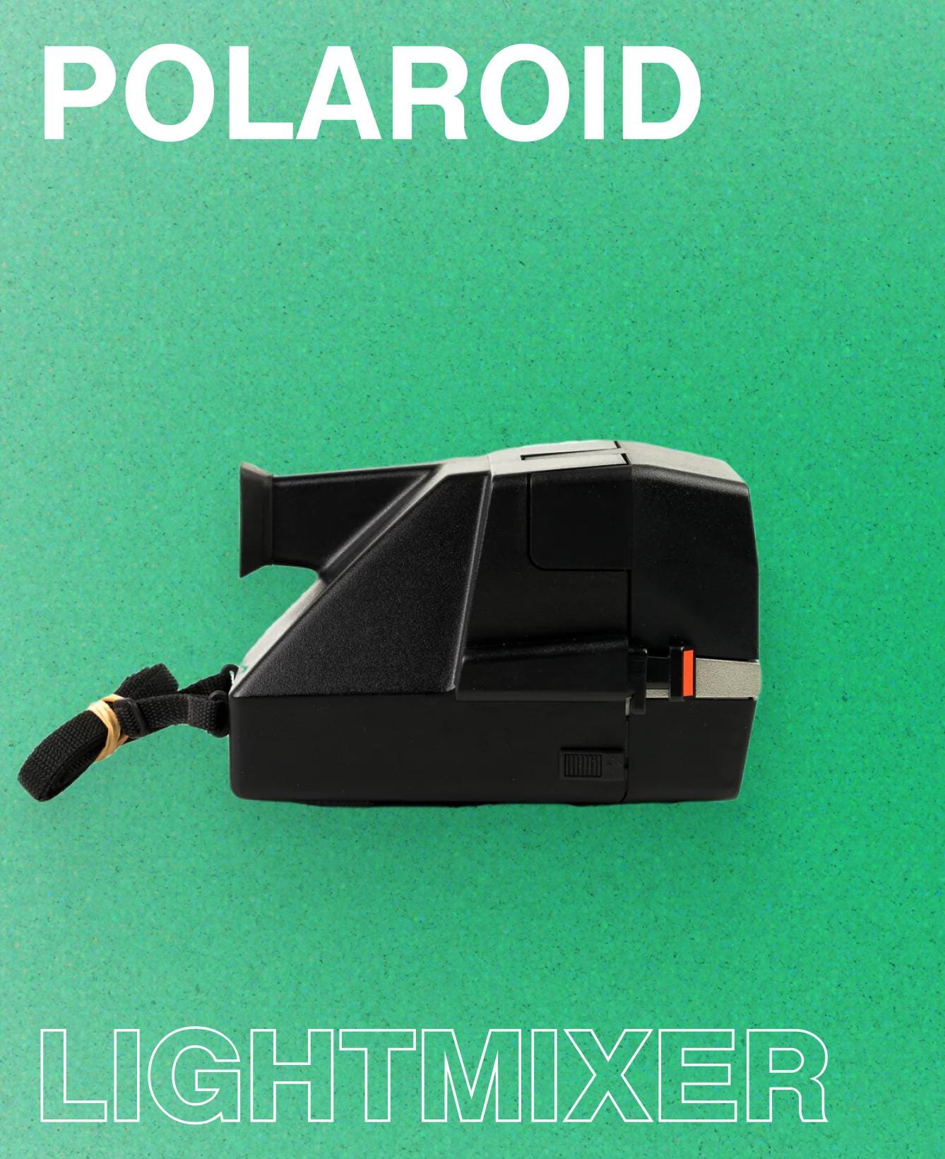 Polaroid Lightmixer 630 – Vintage 1980s Instant Film Camera | Classic Collectible Polaroid 600 - Vintage Polaroid Instant Cameras