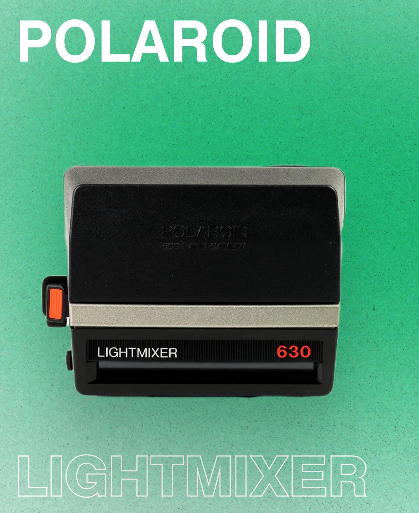 Polaroid Lightmixer 630 – Vintage 1980s Instant Film Camera | Classic Collectible Polaroid 600 - Vintage Polaroid Instant Cameras