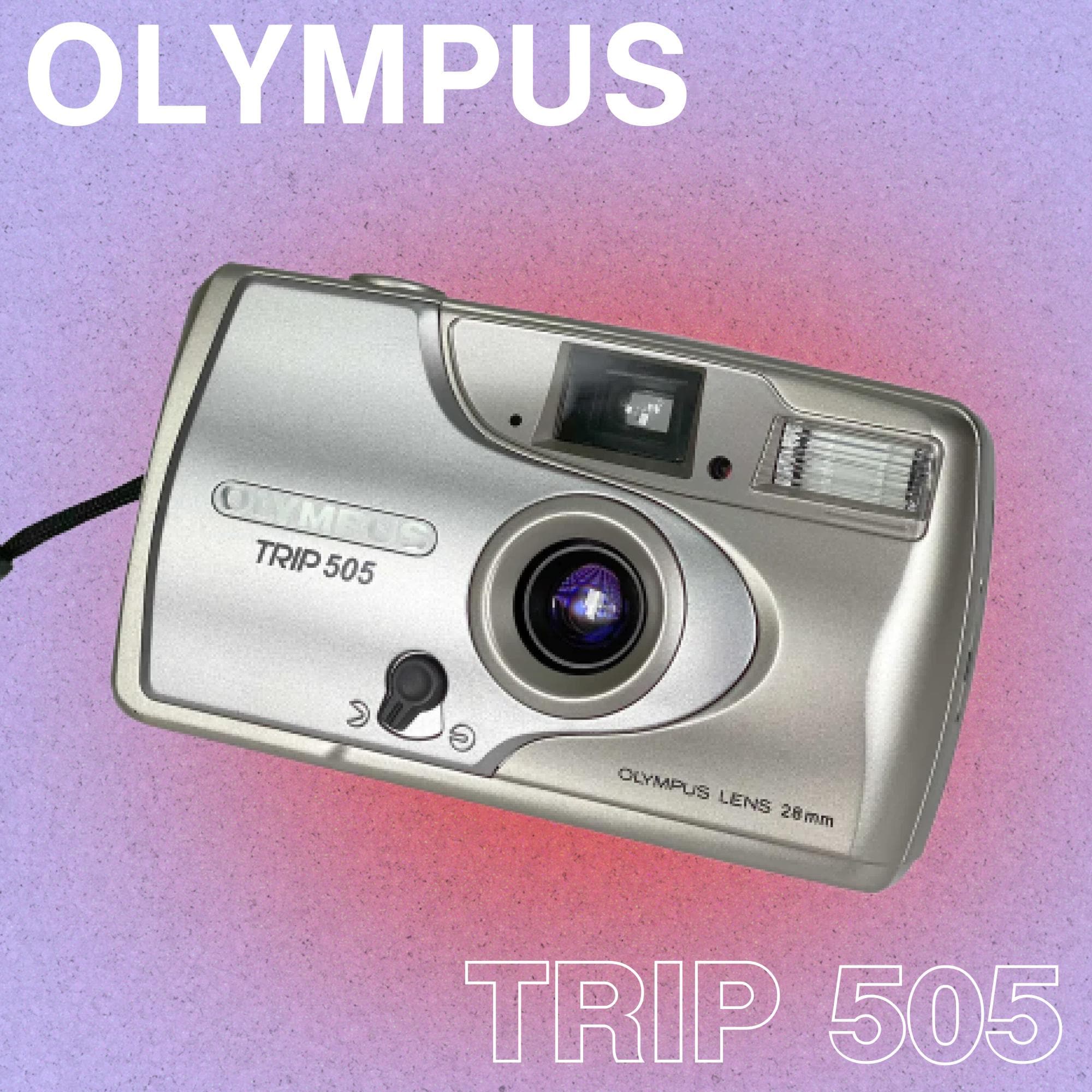 Olympus Trip 505 35mm Film Camera – Tested Point and Shoot, Vintage Olympus Compact