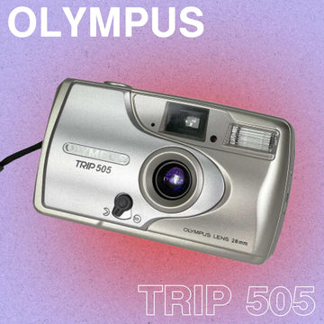 Olympus Trip 505 35mm Film Camera – Tested Point and Shoot, Vintage Olympus Compact