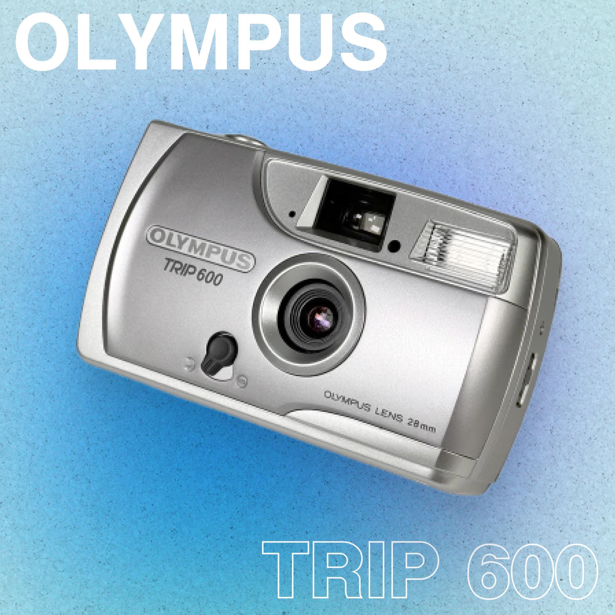 Olympus Trip 600 35mm Film Camera | Vintage Compact Point & Shoot | Built-In Flash, Autofocus, Tested
