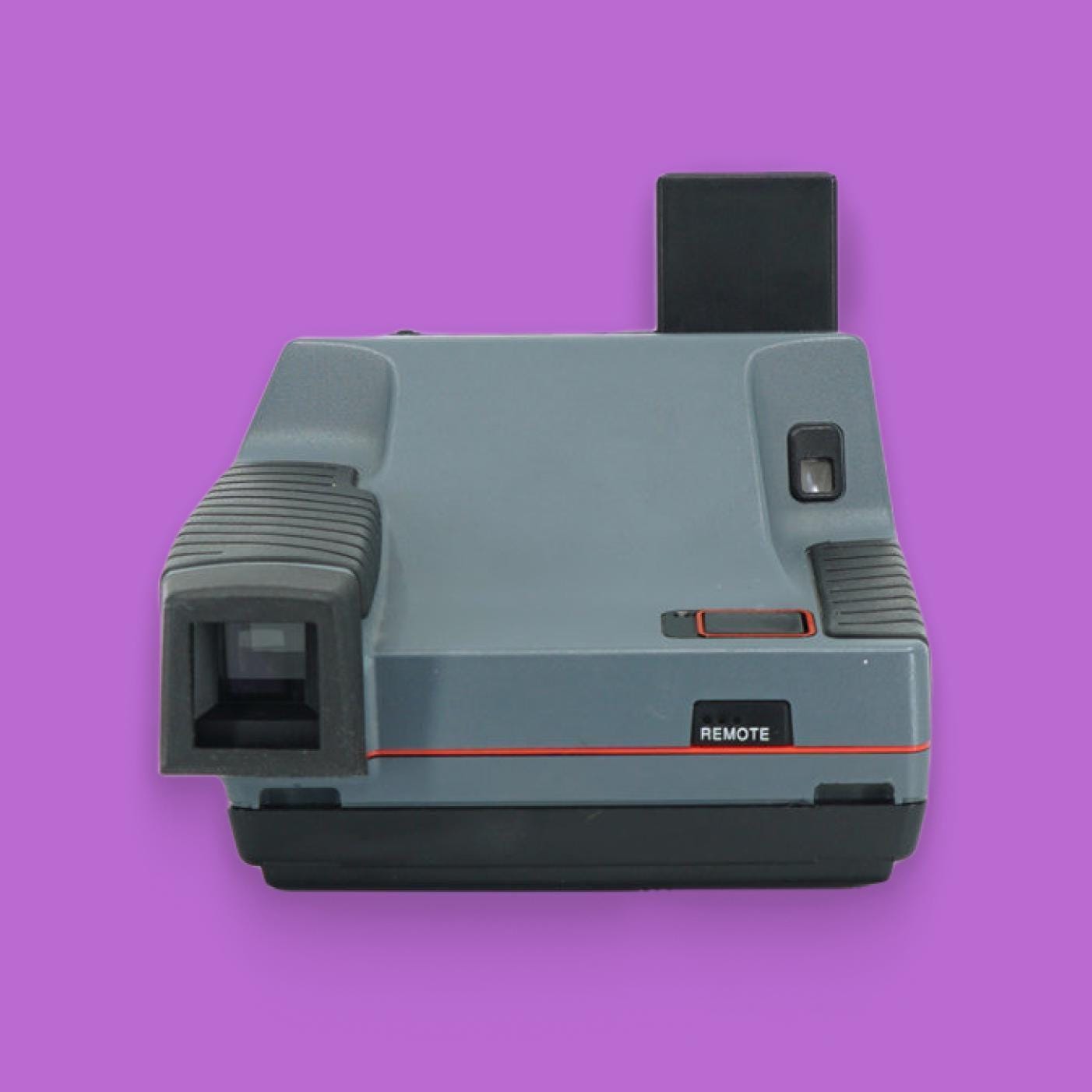 Polaroid 600, polaroid impulse af (grey) — 600 instant film camera, autofocus, built-in flash, tested, photographer gift - Vintage Polaroid Instant Cameras