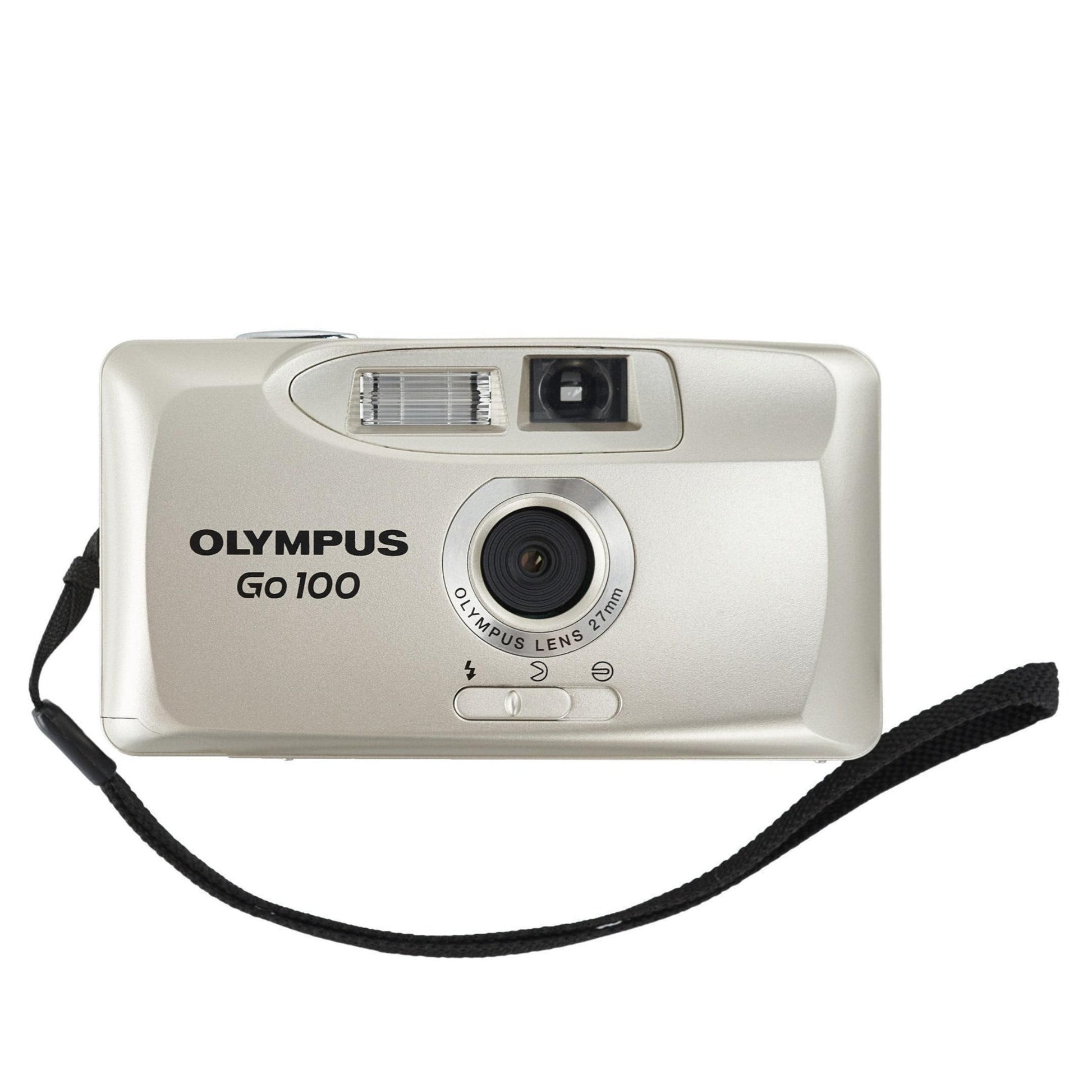 Custom print with your text, olympus go 100 vintage camera - point and shoot 35mm film camera  - tested & working -  photography lovers - Vintage Polaroid Instant Cameras