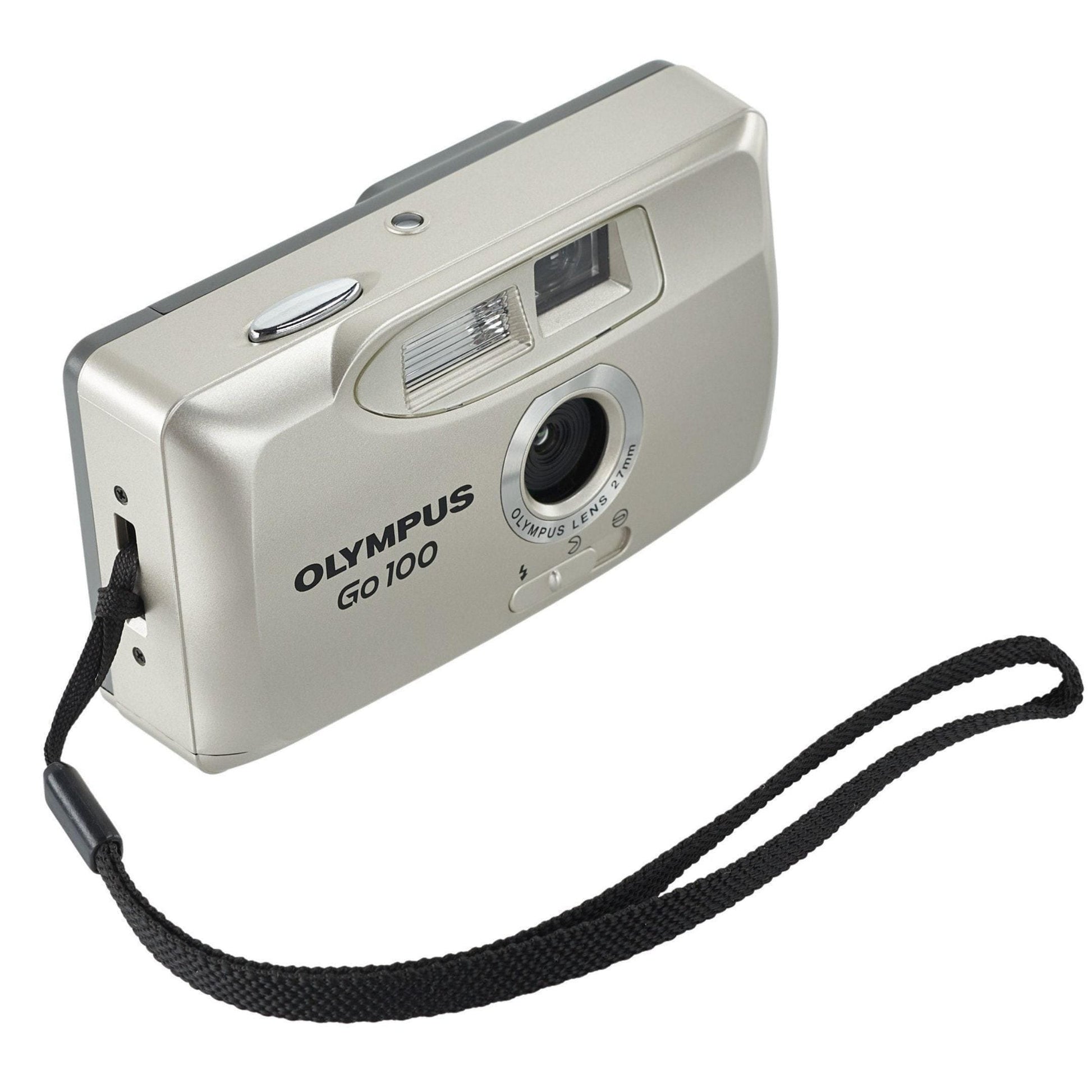 Custom print with your text, olympus go 100 vintage camera - point and shoot 35mm film camera  - tested & working -  photography lovers - Vintage Polaroid Instant Cameras