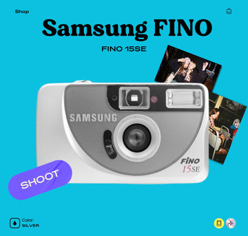 Samsung Fino 15 SE 35mm camera | Compact 35mm Point  Shoot Camera | Tested  Working | Easy Auto Flash | Vintage Film Photography Gift - Vintage Polaroid Instant Cameras