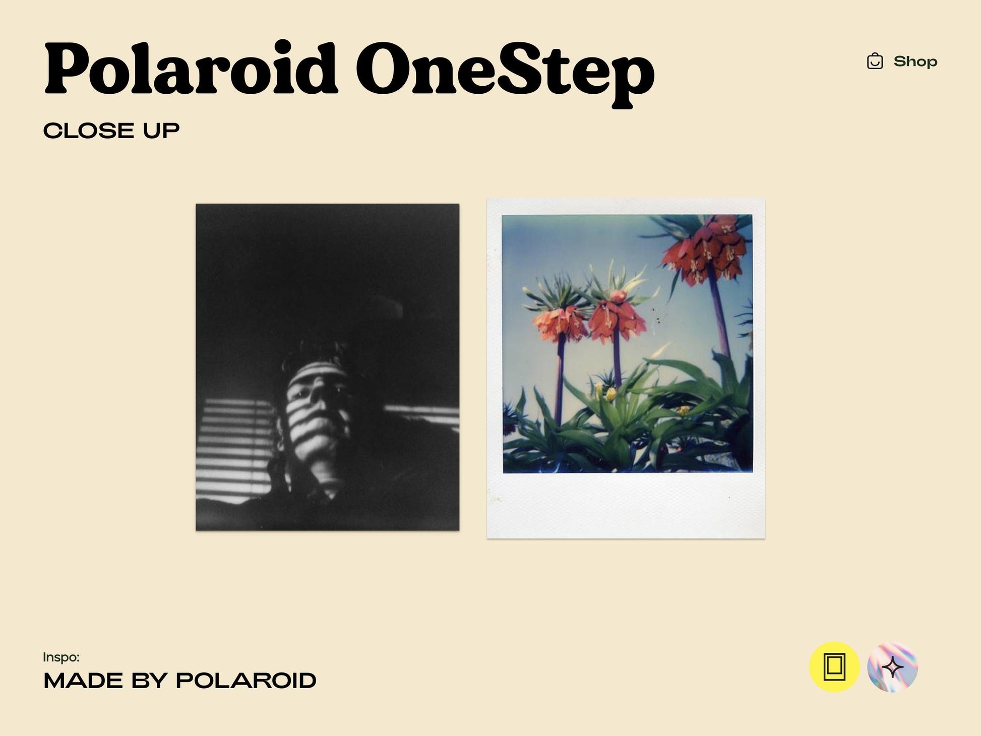 Polaroid OneStep Close-Up 636 | Vintage Polaroid 600 Instant Camera | Fully Tested & Working - Vintage Polaroid Instant Cameras