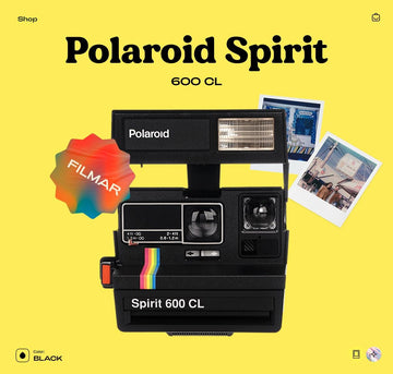 Polaroid 600 CL Spirit Instant Camera, Vintage 90s Film Camera, Tested & Working, Retro Photo Gift - Vintage Polaroid Instant Cameras