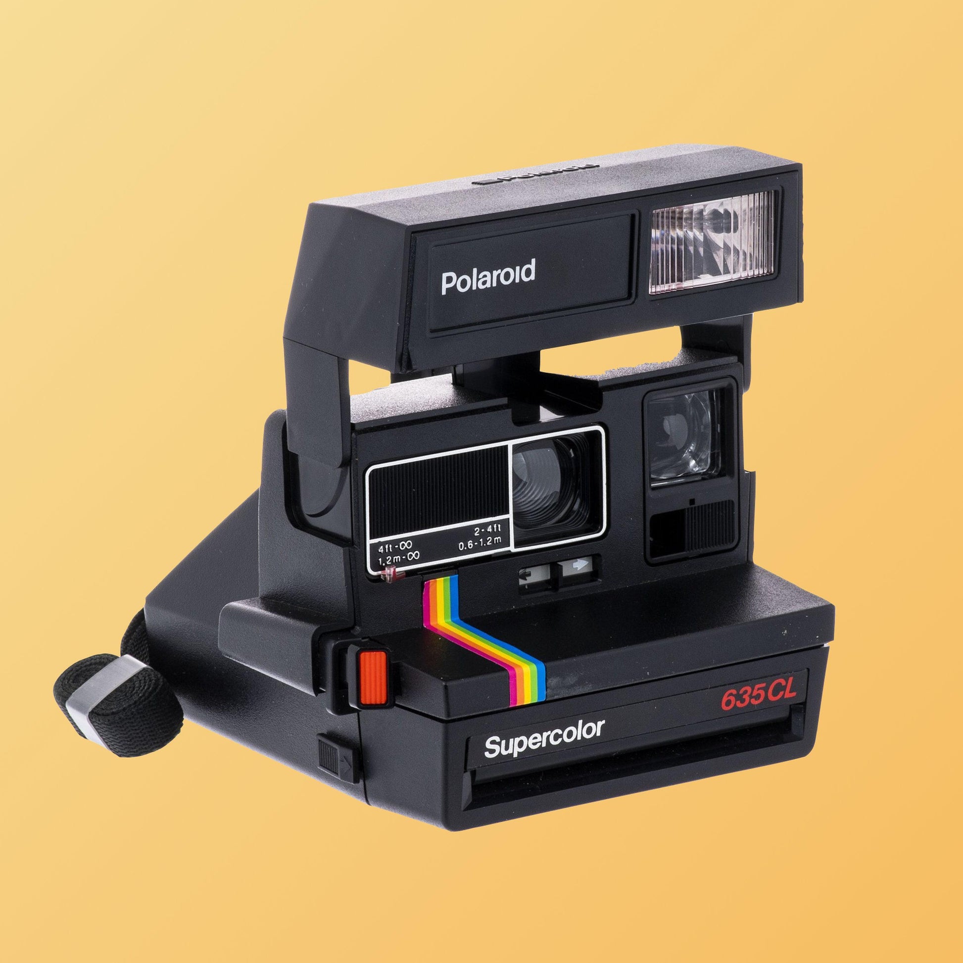 Custom camera, instant camera polaroid 635 cl supercolor, rainbow polaroid camera, vintage camera - Vintage Polaroid Instant Cameras
