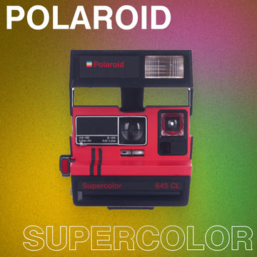 Polaroid 645 CL Supercolor – Retro 600 Film Camera for Collectors & Photography Lovers - Vintage Polaroid Instant Cameras