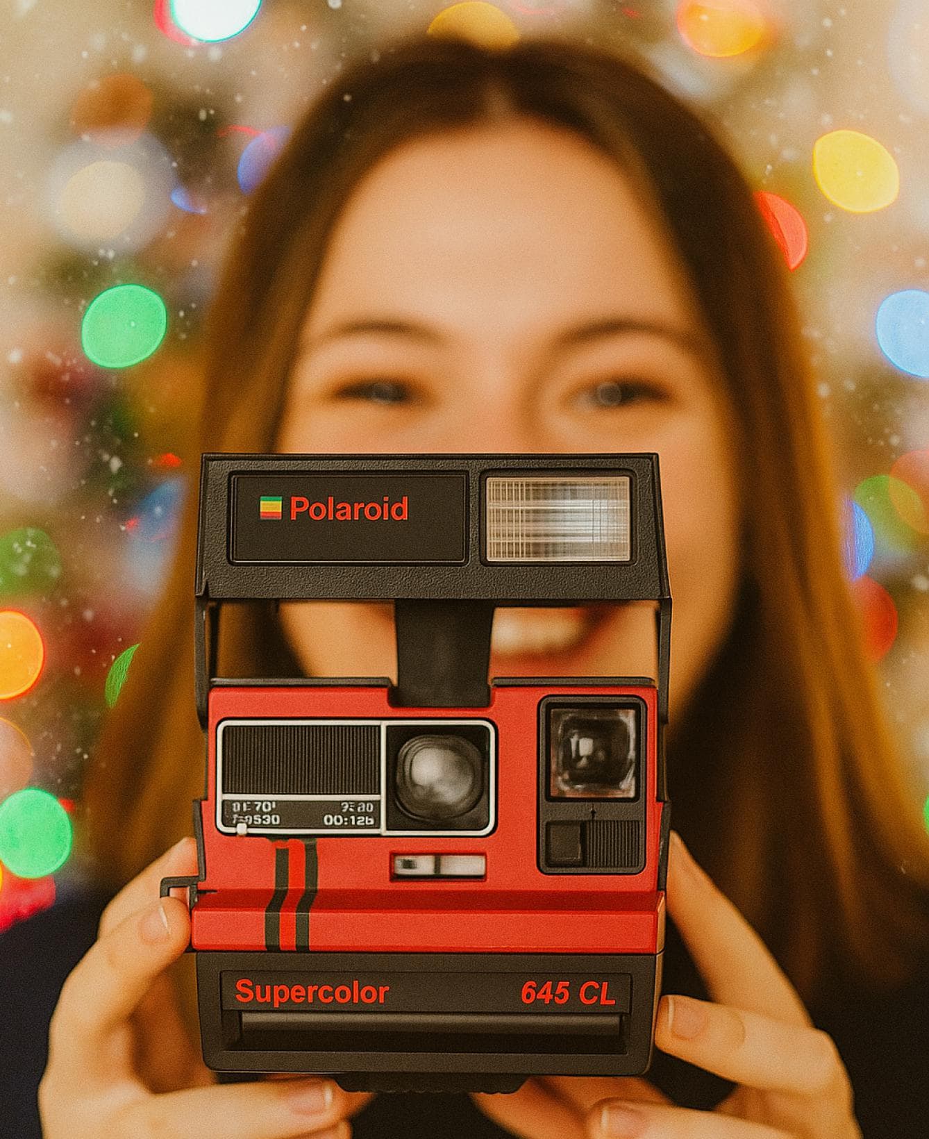 Polaroid 645 CL Supercolor – Retro 600 Film Camera for Collectors & Photography Lovers - Vintage Polaroid Instant Cameras
