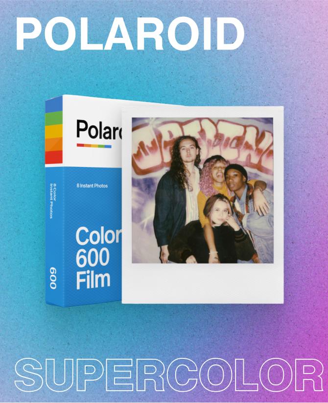 Polaroid Supercolor 635 600 type CL Black Rainbow Instant Camera Vintage 80s Polaroid 600 Film Tested Retro Photo Gift for Collector - Vintage Polaroid Instant Cameras