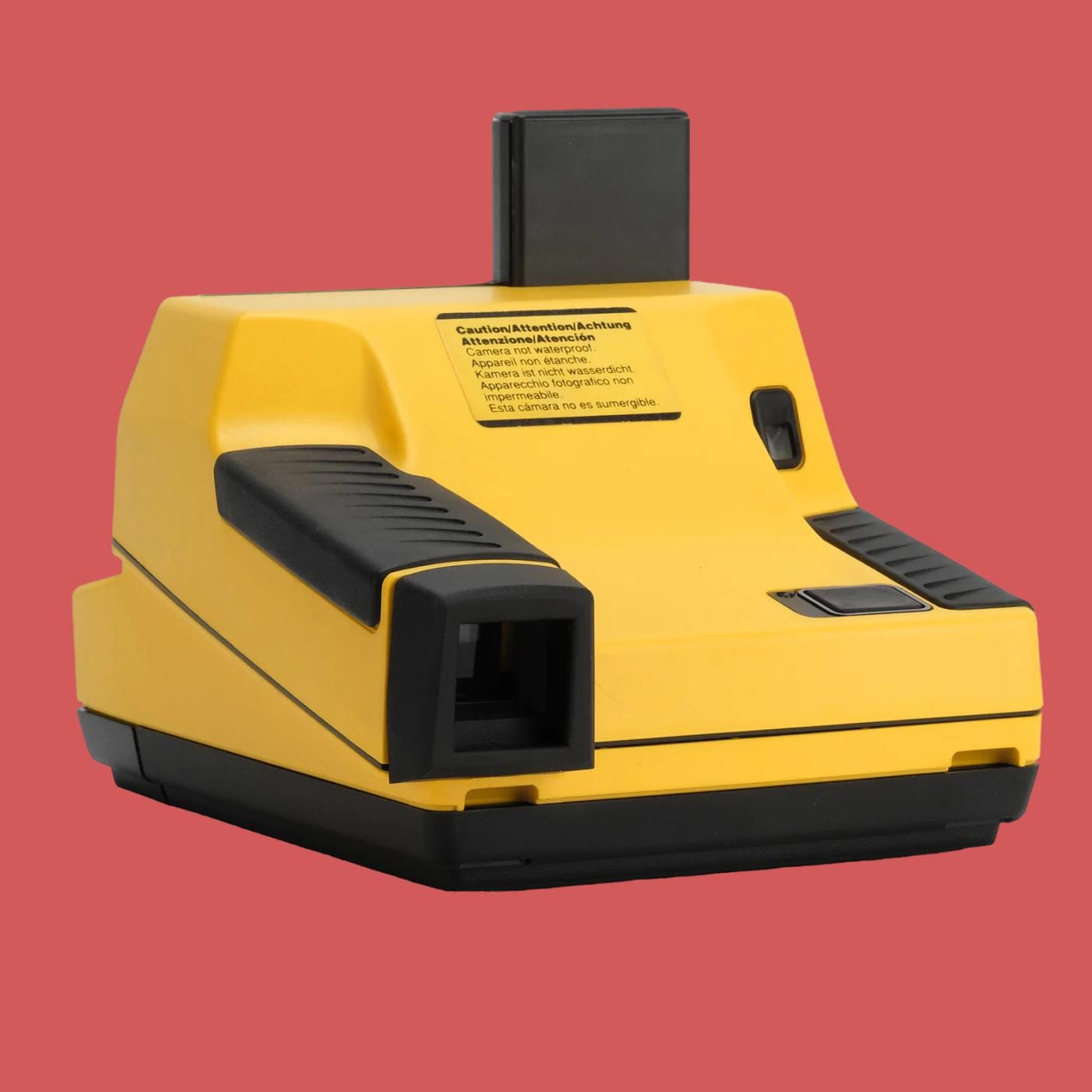 Polaroid Impulse Yellow Instant Camera | Vintage 600 Film Camera | Retro Polaroid | Point and Shoot Instant Camera - Vintage Polaroid Instant Cameras