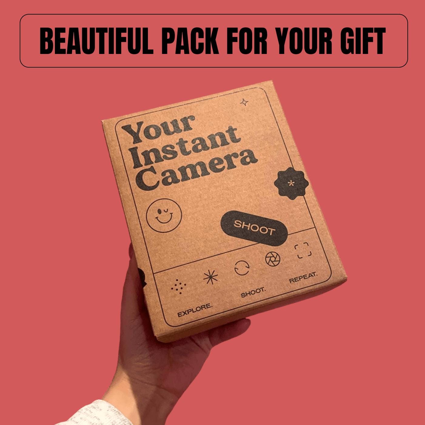 Polaroid Impulse Yellow Instant Camera | Vintage 600 Film Camera | Retro Polaroid | Point and Shoot Instant Camera - Vintage Polaroid Instant Cameras