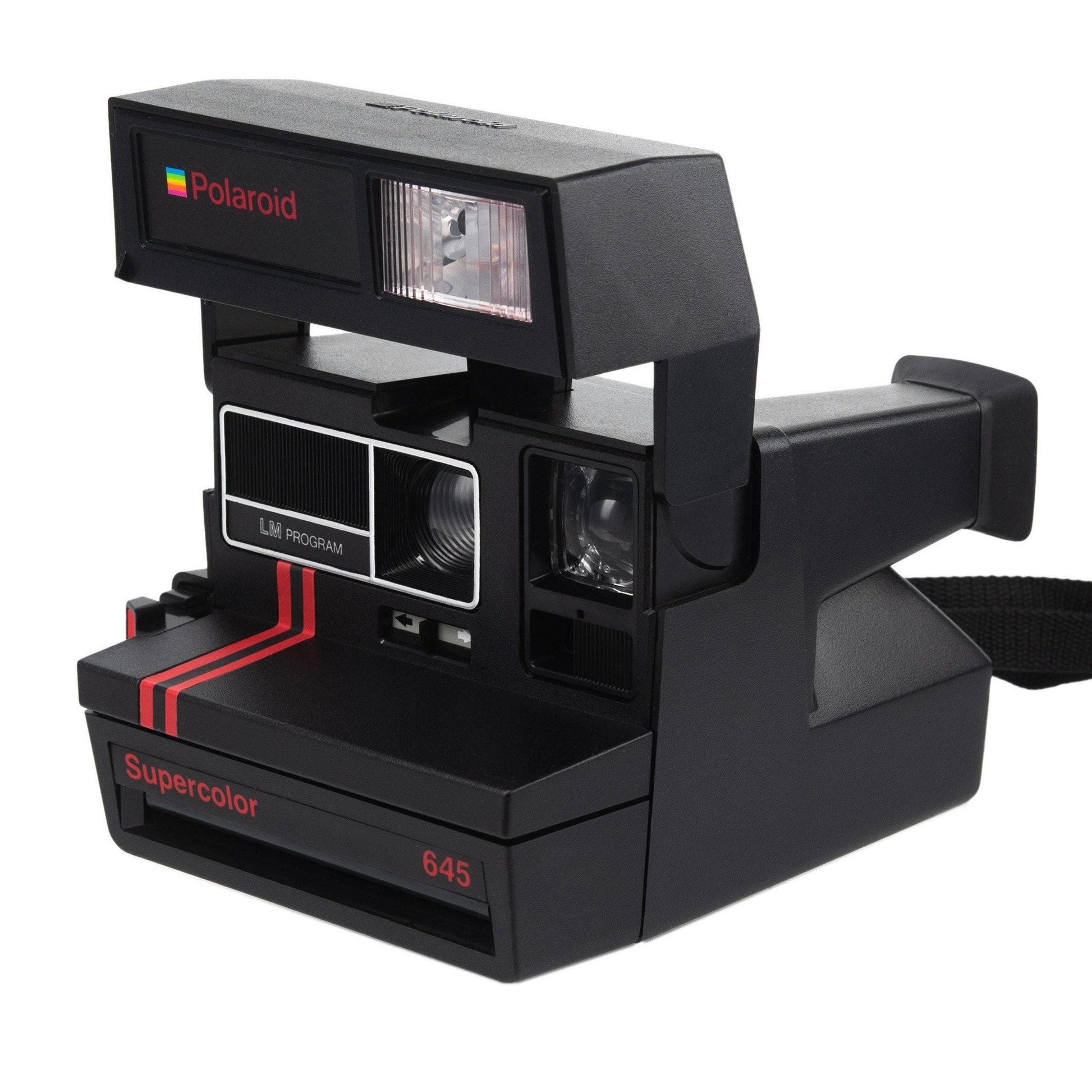 Polaroid vintage camera, old perfectly working instant camera, red polaroid camera - Vintage Polaroid Instant Cameras