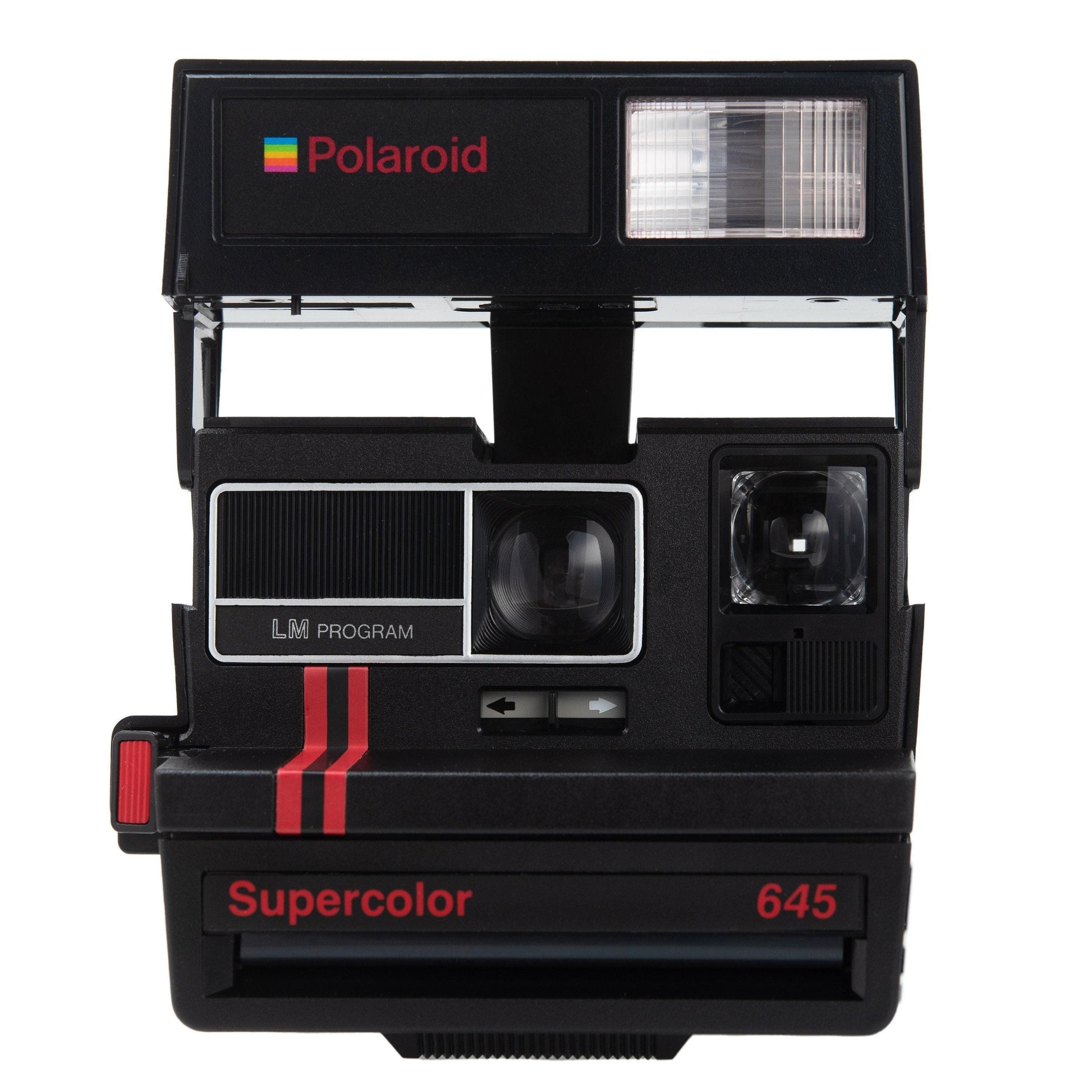 Polaroid vintage camera, old perfectly working instant camera, red polaroid camera - Vintage Polaroid Instant Cameras