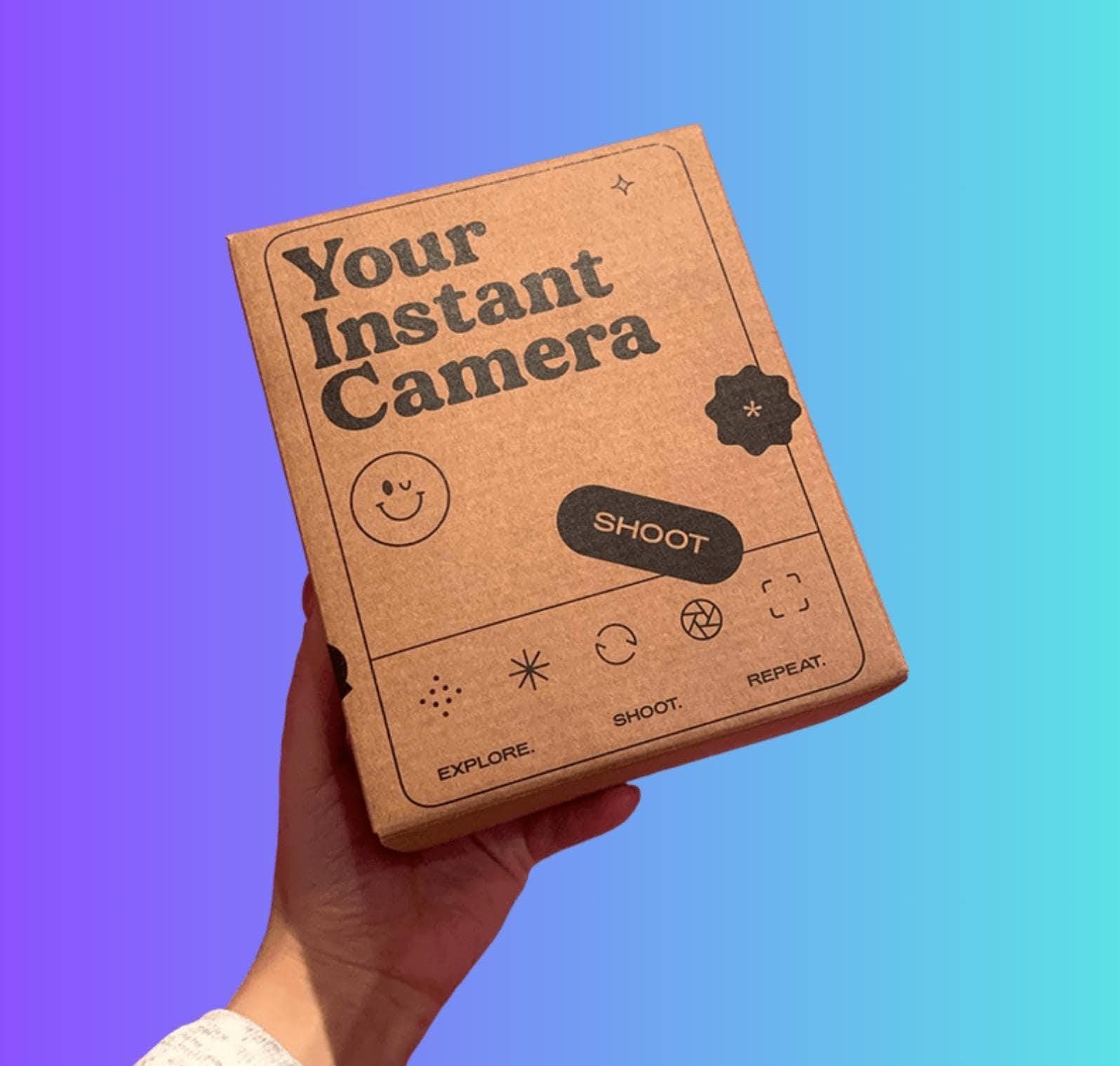 Custom camera, polaroid 600 extreme instant camera | vintage 90s film camera | built-in flash | fully tested  working | gift retro lovers - Vintage Polaroid Instant Cameras