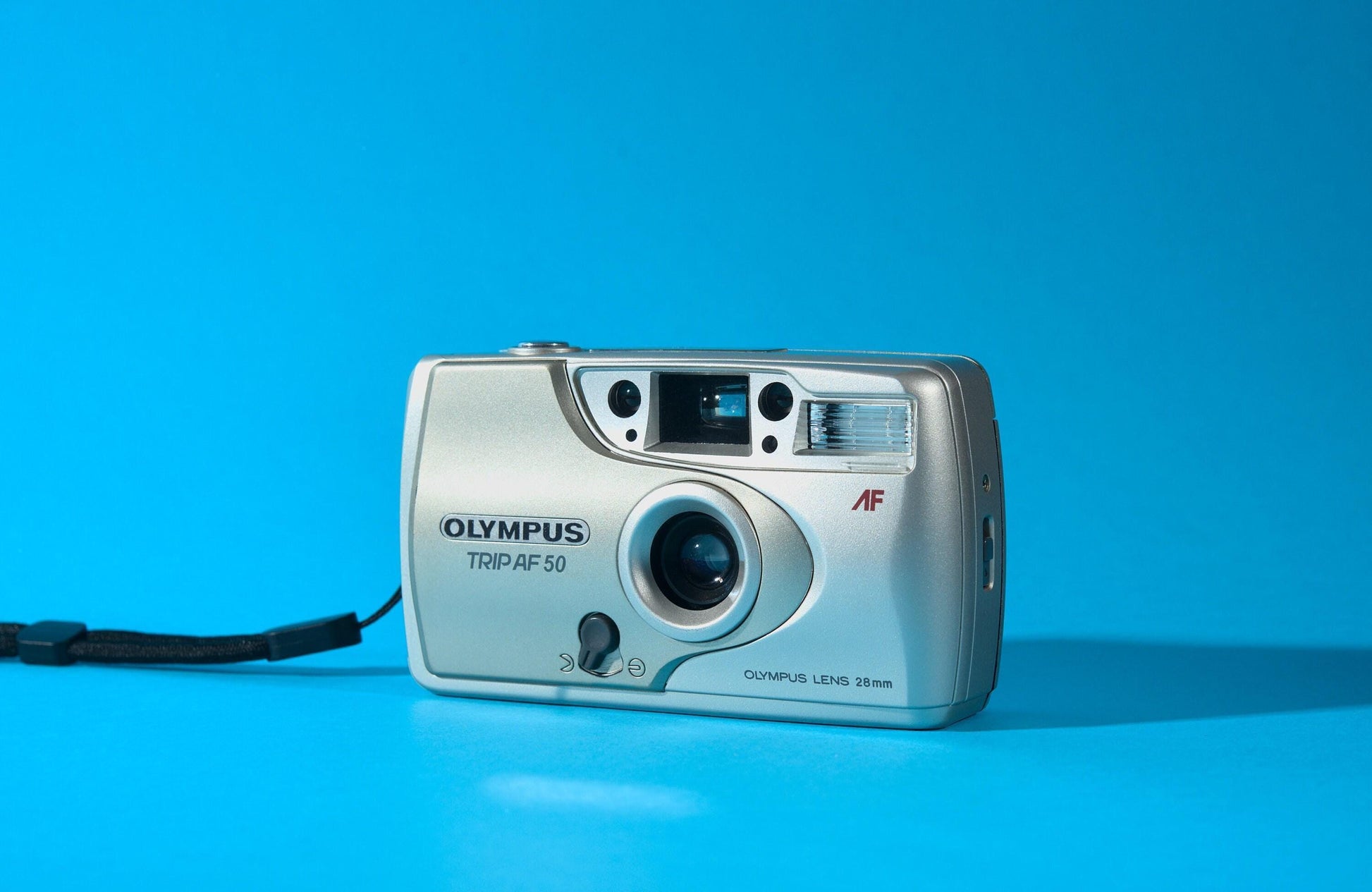 Olympus trip af50 vintage camera, custom print with your text, point and shoot, working 35mm film camera, autofocus with flash, retro camera - Vintage Polaroid Instant Cameras
