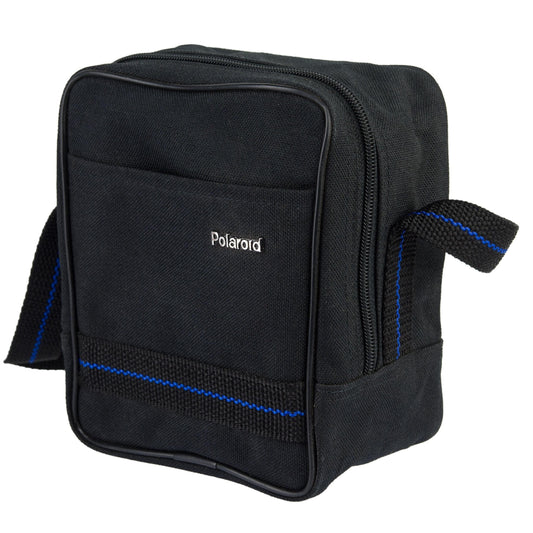 Black polaroid camera bag,polaroid 600, original polaroid, birthday gift, photographer gift, vintage bag, fabric bag