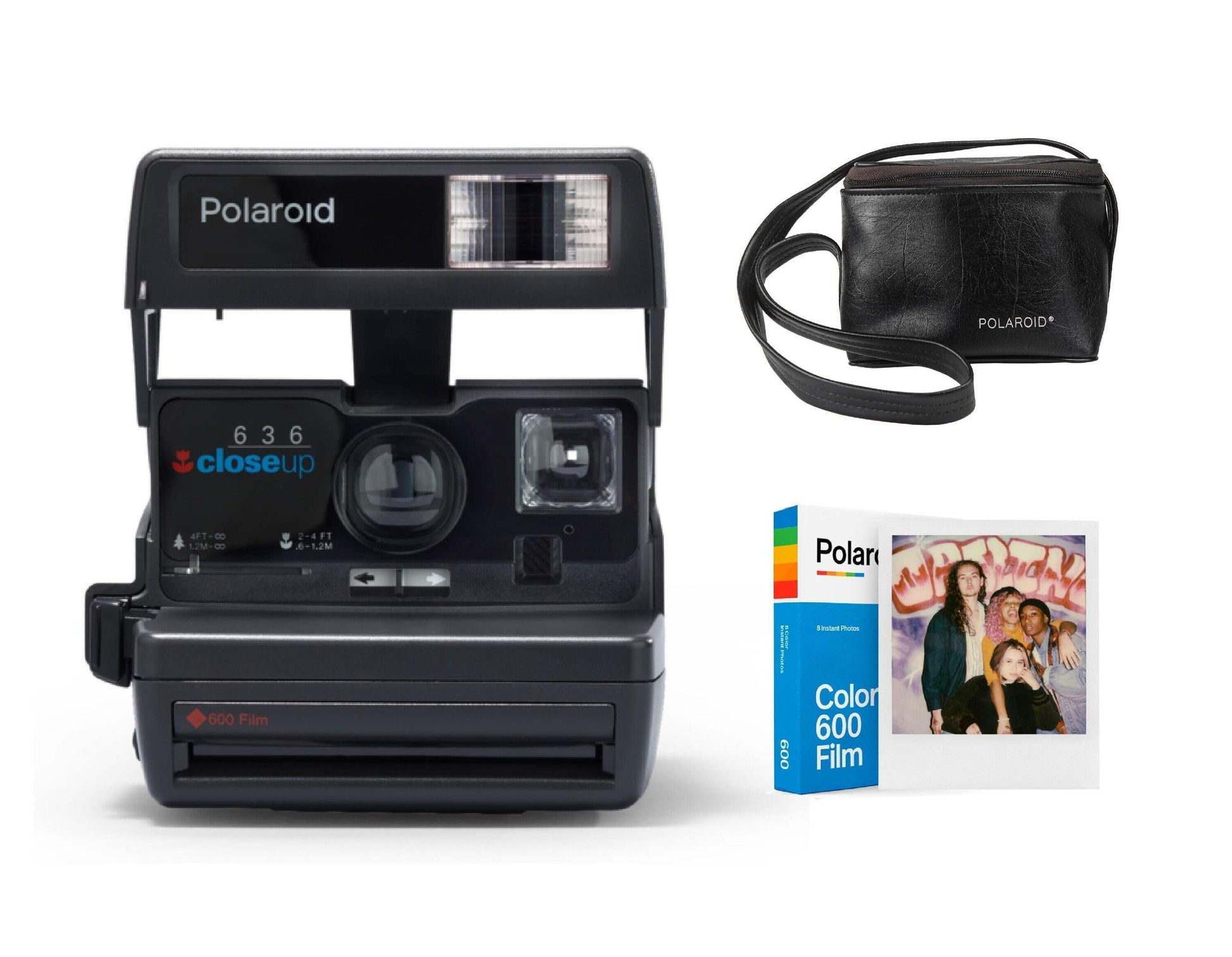 Custom camera, polaroid onestep close-up 636 - vintage instant camera, polaroid 600 - ideal gift for photography lovers, birthday gift - Vintage Polaroid Instant Cameras