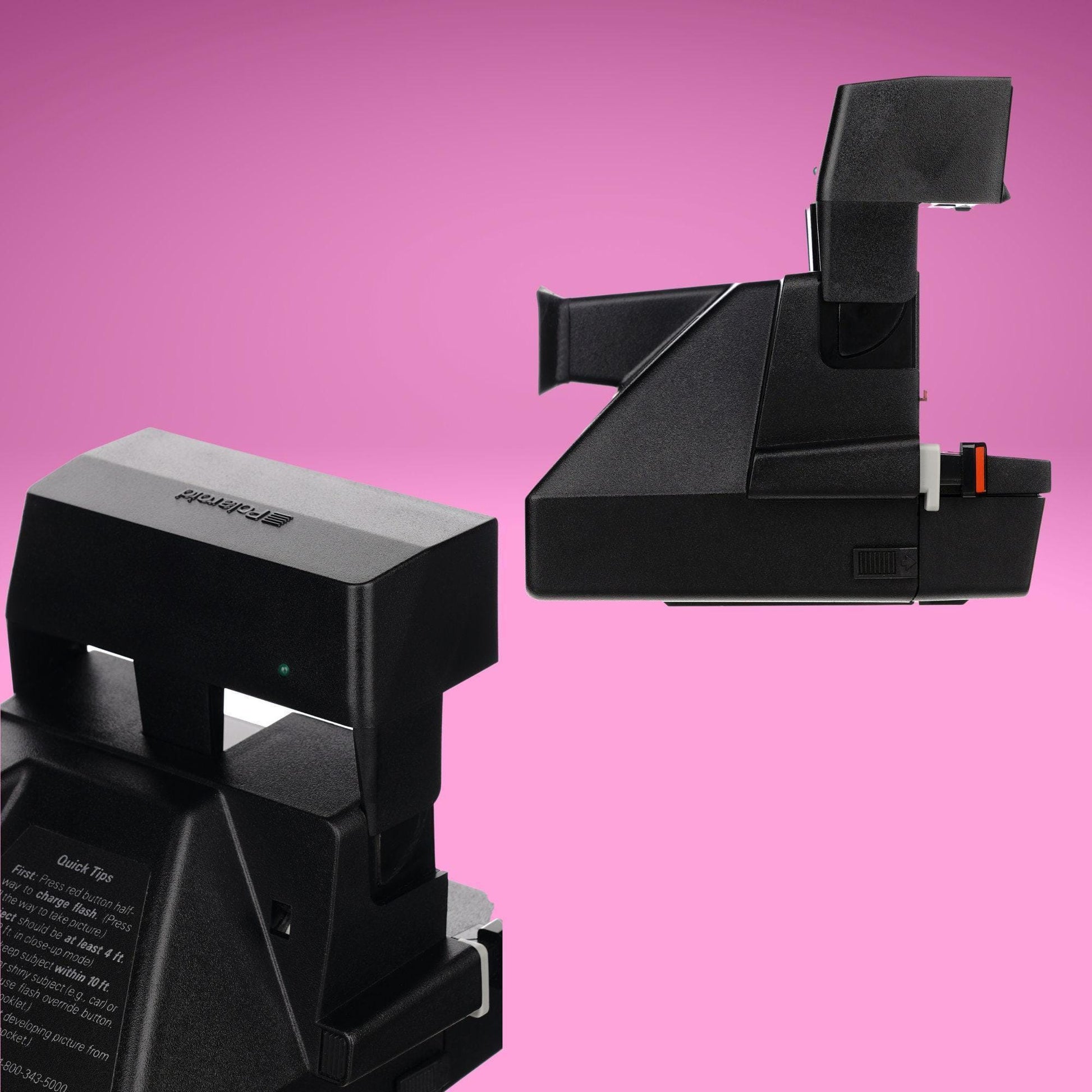 Polaroid 600 perfectly workig vintage camera, polaroid camera business edition, instant film camera, custom print with your text - Vintage Polaroid Instant Cameras