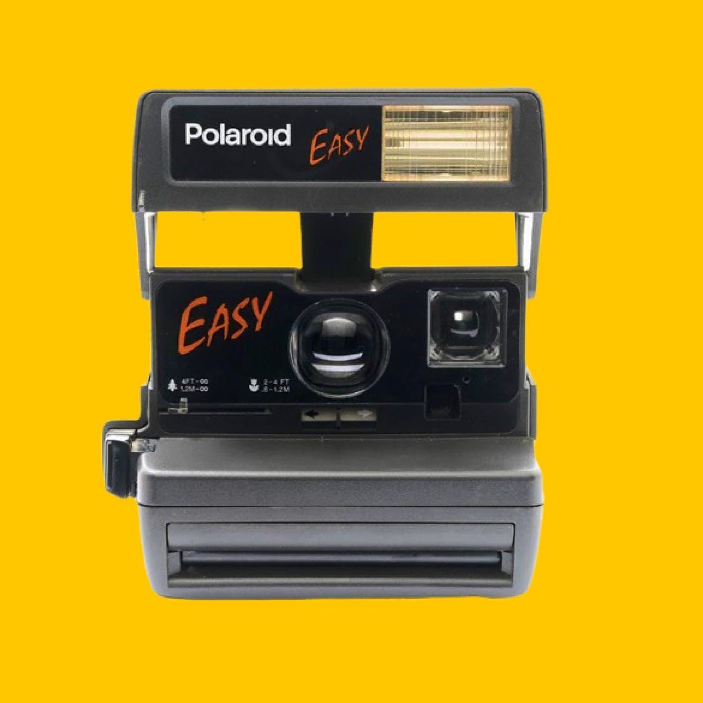 Polaroid easy add your text — 600 instant film camera, built-in flash, close-up capability, tested & ready to shoot - Vintage Polaroid Instant Cameras