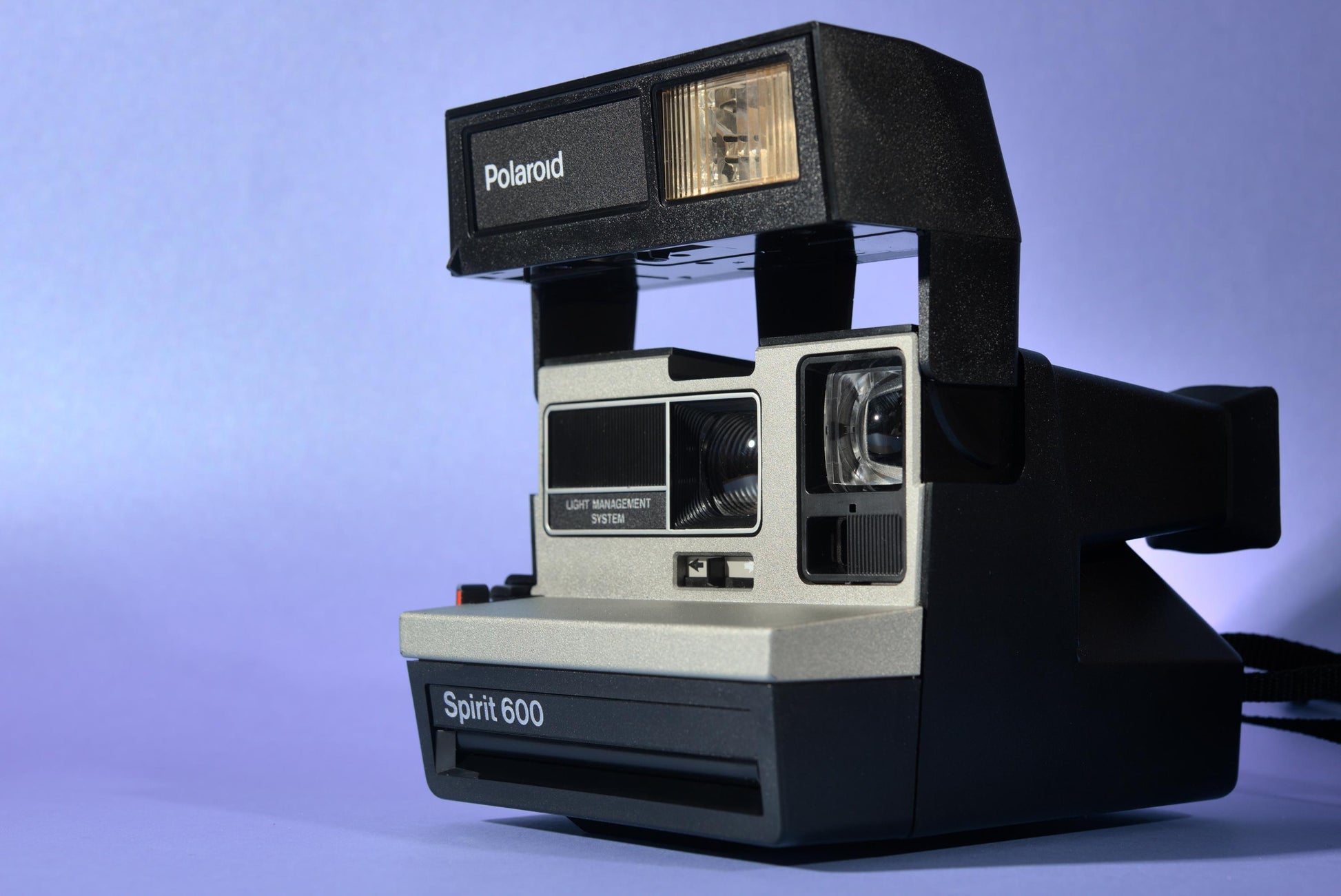 Polaroid spirit 600 silver | vintage instant film camera | 80s polaroid camera | 600 film compatible | retro photography gift - Vintage Polaroid Instant Cameras