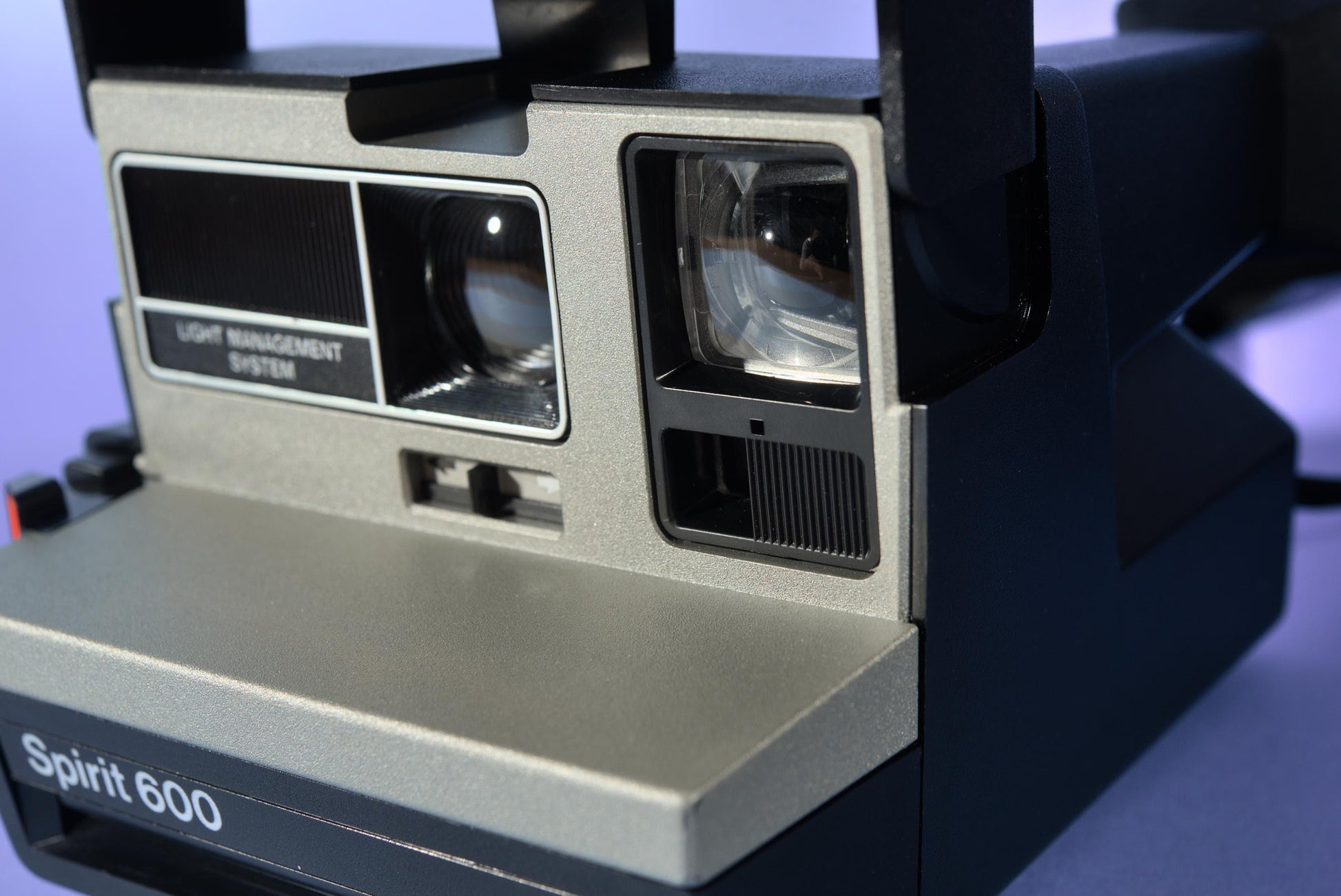 Polaroid spirit 600 silver | vintage instant film camera | 80s polaroid camera | 600 film compatible | retro photography gift - Vintage Polaroid Instant Cameras