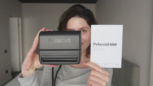 Custom camera, polaroid blue pulse 636 instant camera - perfect for photographers and vintage camera enthusiasts