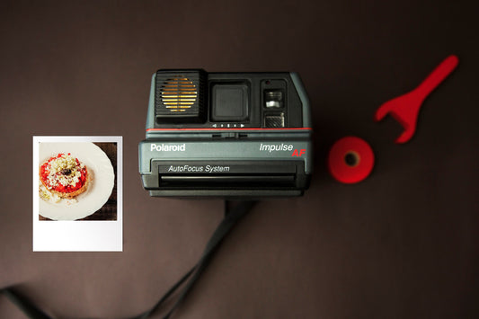Polaroid Impulse Portait Instant Film Old Fashioned Polaroid Camera Autofocus AF
