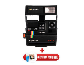 Polaroid 600, Polaroid 635 CL, Polaroid Supercolor, Polaroid camera, Vintage Polaroid, Instant camera, Photograph gift, Girt for him - Vintage Polaroid Instant Cameras
