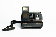 Load image into Gallery viewer, Polaroid Impulse AutoFocus AF Black Instant Film Camera - Vintage Polaroid Instant Cameras