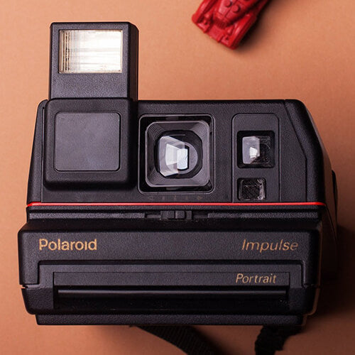 Polaroid Impulse Portait Instant Film Camera - Vintage Polaroid Instant Cameras
