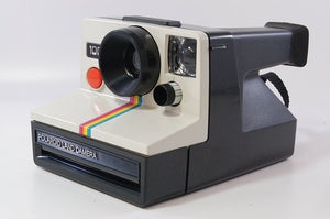 Polaroid Land Camera 1000 One Step Vintage 70s Rainbow Striped Polaroid Instagram camera - Vintage Polaroid Instant Cameras