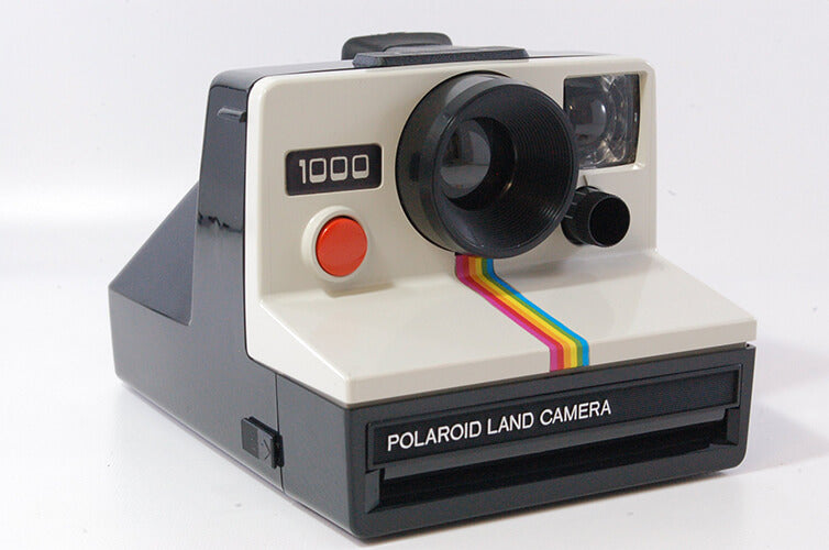 Polaroid Land Camera 1000 One Step Vintage 70s Rainbow Striped Polaroid Instagram camera - Vintage Polaroid Instant Cameras