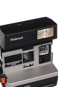Polaroid Spirit 600 Grey Silver Instant Film Camera Vintage Polaroid 600 Type Film Camera Tested and Working Lifetime Warranty - Vintage Polaroid Instant Cameras