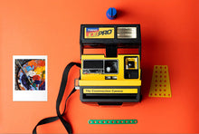 Load image into Gallery viewer, Polaroid Job Pro Camera Instant Film 600 type Camera Yellow and Black Vintage Polaroid Camera - Vintage Polaroid Instant Cameras