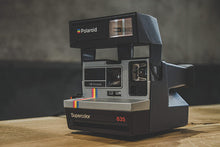 Load image into Gallery viewer, Polaroid 635 Supercolor LM Program Boxed Instant Print Camera Silver Grey Rainbow Vintage - Vintage Polaroid Instant Cameras
