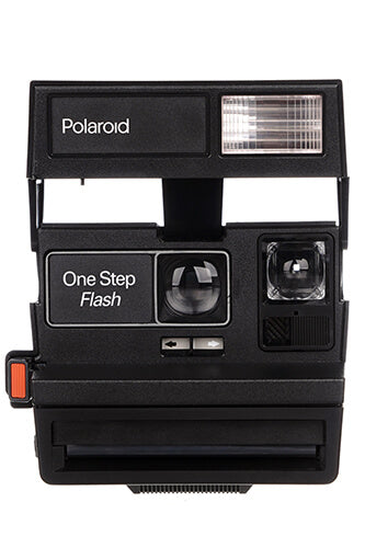 Vintage Polaroid One Step 600 Flash Instant Camera 80s 90s - Vintage Polaroid Instant Cameras