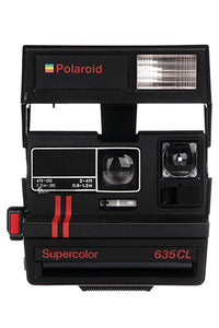 Square Polaroid Instant Camera One Step 600 Flash Instant Print Camera 80s 90s - Vintage Polaroid Instant Cameras