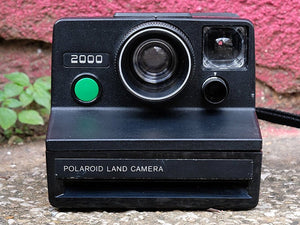 Polaroid Land Camera 2000 Green Shutter Button Classic Vintage 70s Instant SX-70 Film Camera - Tested and Working - Lifetime Warranty - Vintage Polaroid Instant Cameras