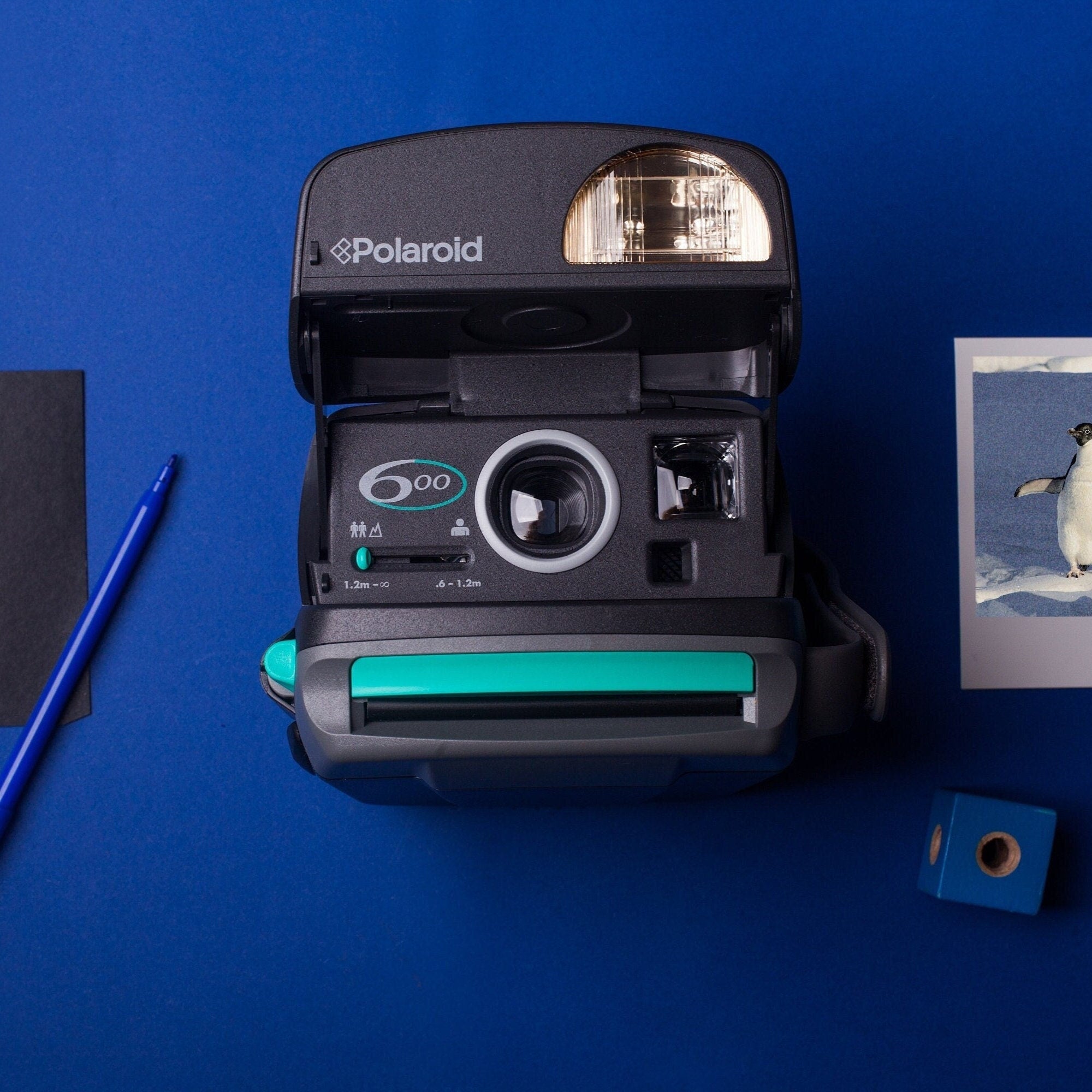 Polaroid Camera 600 Round Vintage - Instant Camera