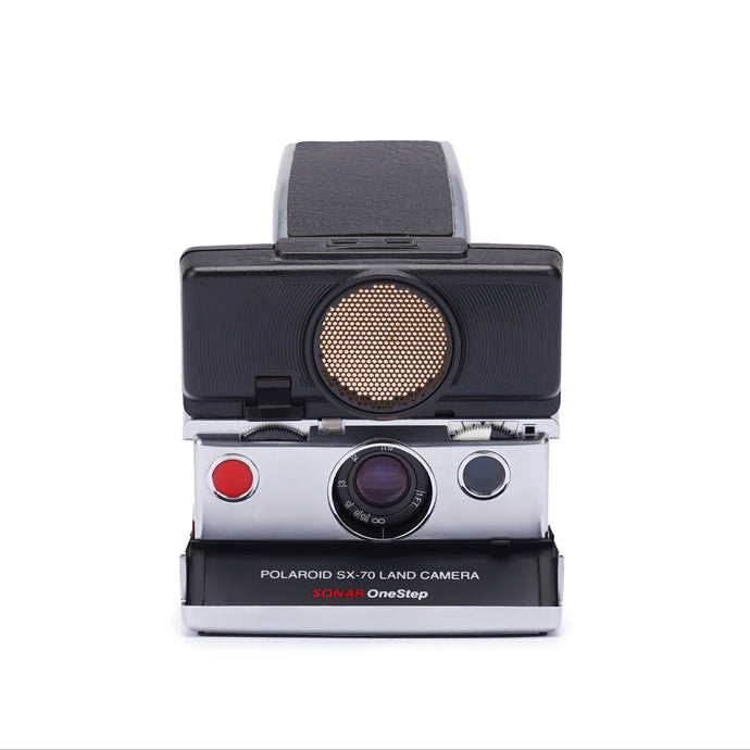 Vintage SX-70 Polaroid Camera One Step Silver