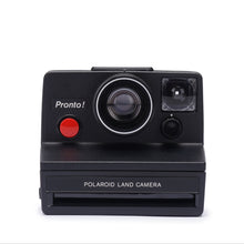 Load image into Gallery viewer, Vintage Polaroid Land Camera Pronto! Black with Red Button