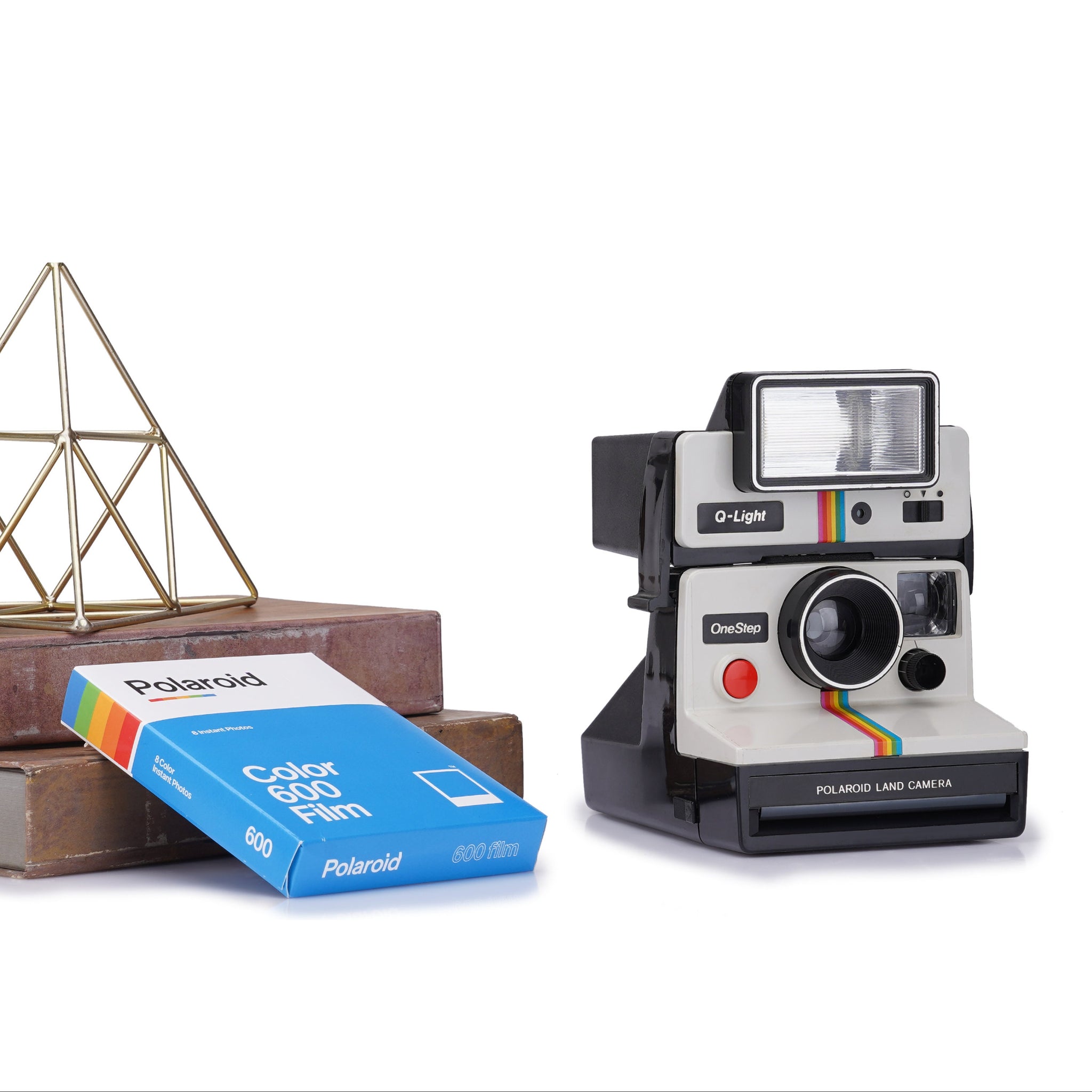 van nu af aan tactiek Th Vintage Polaroid SX-70 Land Camera One Step 1000 - White Rainbow – Vintage  Polaroid Instant Cameras